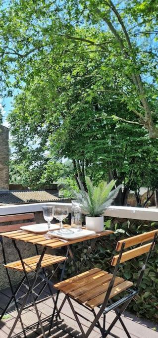 카르카손 #New#Terrasse Sud Ouest#Pied De La Cite #1 아파트 외부 사진